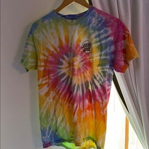 santa cruz tie dyer shirt